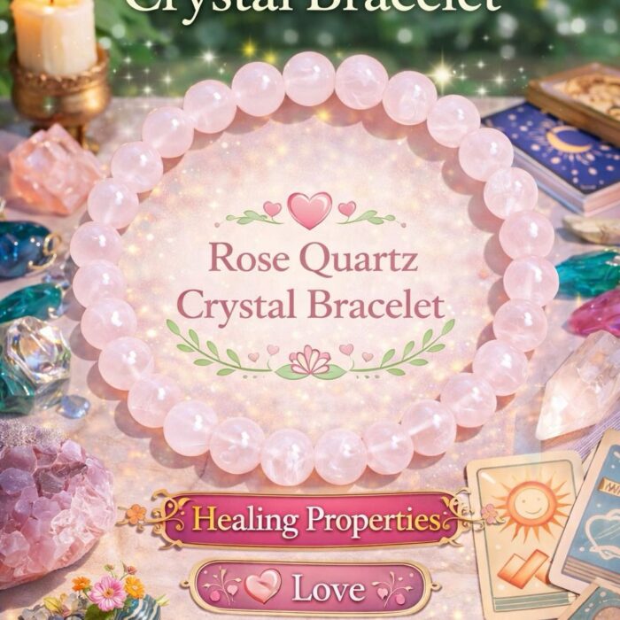 Rose-quarts-brasslet